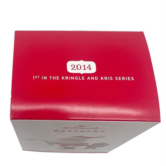New in Box 2014 Hallmark Keepsake Christmas Tree Ornament Kringle and Kris NIB - Picture 3 of 4